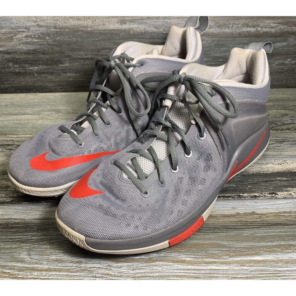 Nike LeBron Zoom Witness "Cool Grey" Mens Size 12  852439-005